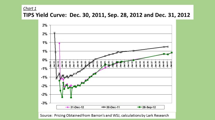 2012 TIPS Yield Curve